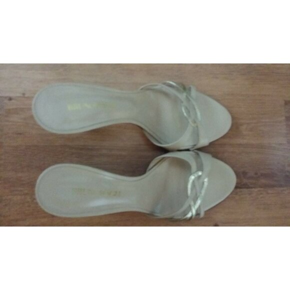 Bruno Magli Beige Heel Sandals - Size 39 EUR  9 US New In Box - Picture 6 of 12